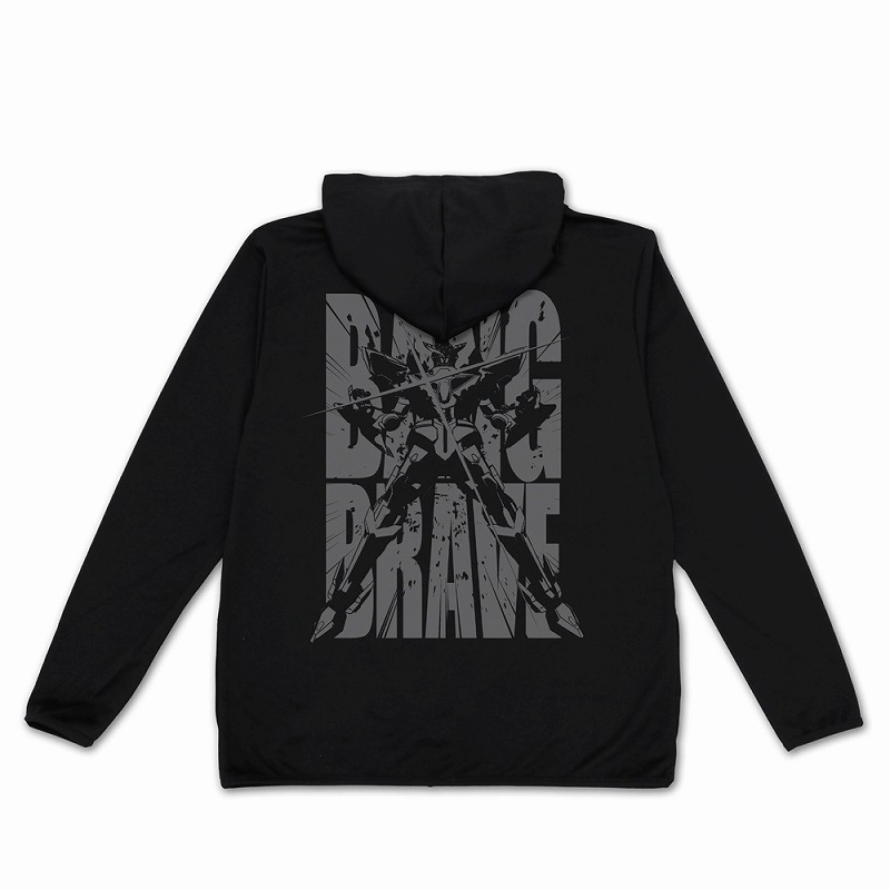 勇気爆発バーンブレイバーン ブレイバーン薄手ドライパーカー/BLACK-L - 公式商品画像 | AniSmile
