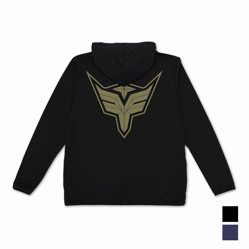 勇気爆発バーンブレイバーン ブレイバーンロゴ薄手ドライパーカー/BLACK-XL - 公式商品画像 | AniSmile