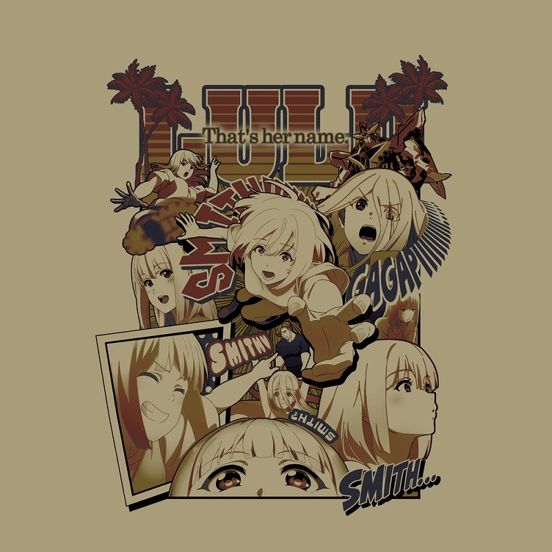 勇気爆発バーンブレイバーン スミスゥーーッ!Tシャツ/SANDKHAKI-XL 画像 2 | AniSmile