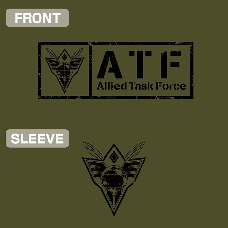勇気爆発バーンブレイバーン 多国籍任務部隊(ATF)Tシャツ/MOSS-L 画像 3 | AniSmile