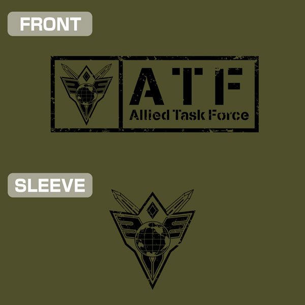 勇気爆発バーンブレイバーン 多国籍任務部隊(ATF)Tシャツ/MOSS-M 画像 3 | AniSmile