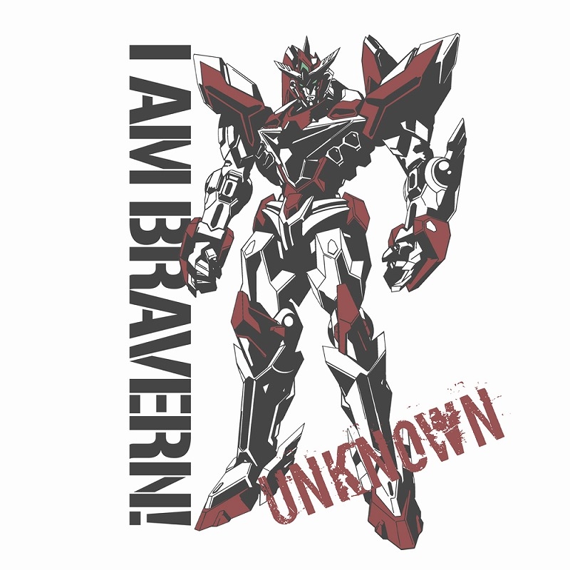 勇気爆発バーンブレイバーン ブレイバーンTシャツ/WHITE-L 画像 2 | AniSmile