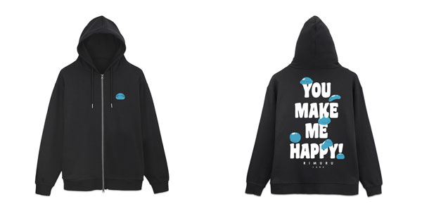 転生したらスライムだった件 みんなのリムル様ジップパーカーVer.2.0/BLACK-L - 公式商品画像 | AniSmile