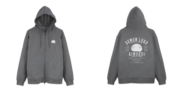 転生したらスライムだった件 リムル様カレッジジップパーカー/MIXGRAY-XXL - 公式商品画像 | AniSmile