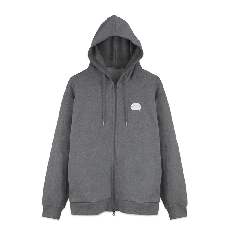 転生したらスライムだった件 リムル様カレッジジップパーカー/MIXGRAY-XL 画像 4 | AniSmile