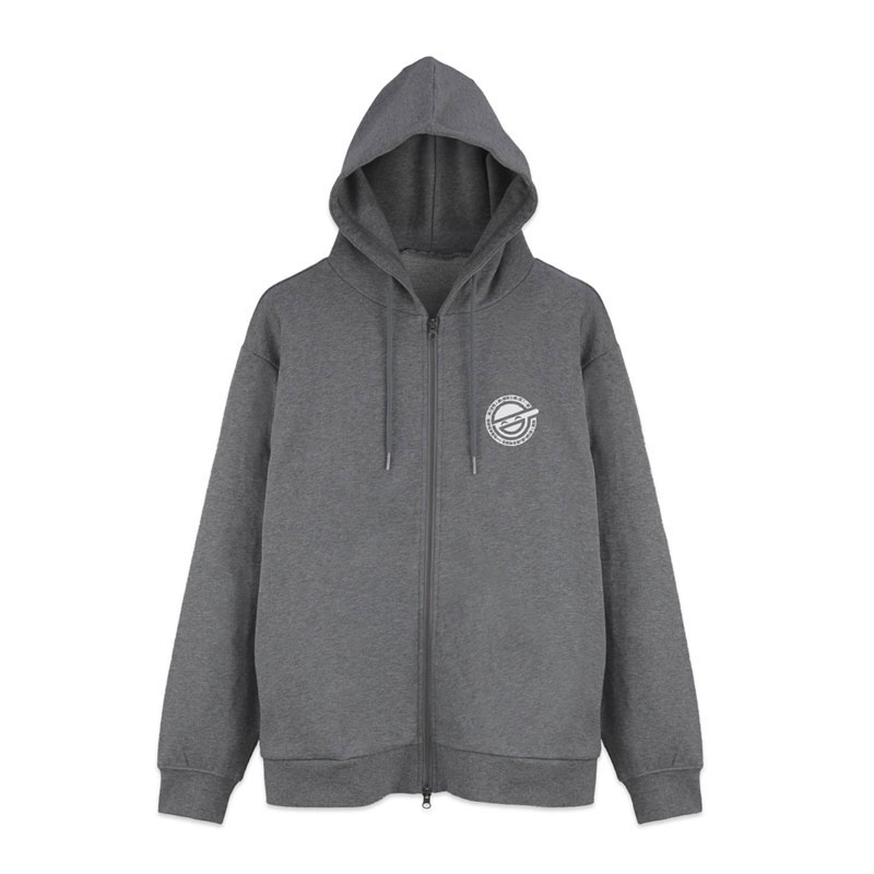 攻殻機動隊 STAND ALONE COMPLEX 笑い男ジップパーカー/MIXGRAY-XL 画像 4 | AniSmile