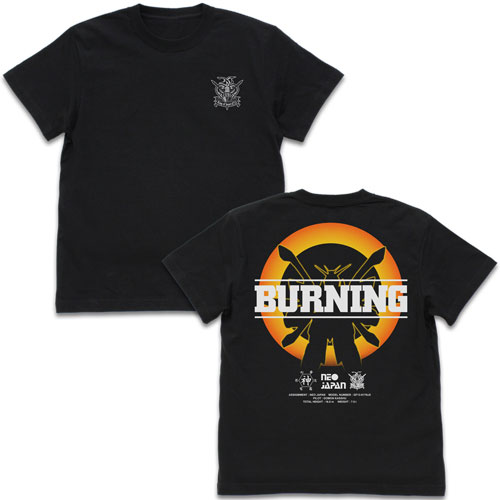 機動武闘伝Gガンダム ゴッドガンダムTシャツ/BLACK-S - 公式商品画像 | AniSmile