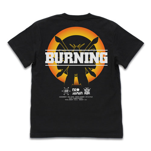 機動武闘伝Gガンダム ゴッドガンダムTシャツ/BLACK-S 画像 3 | AniSmile