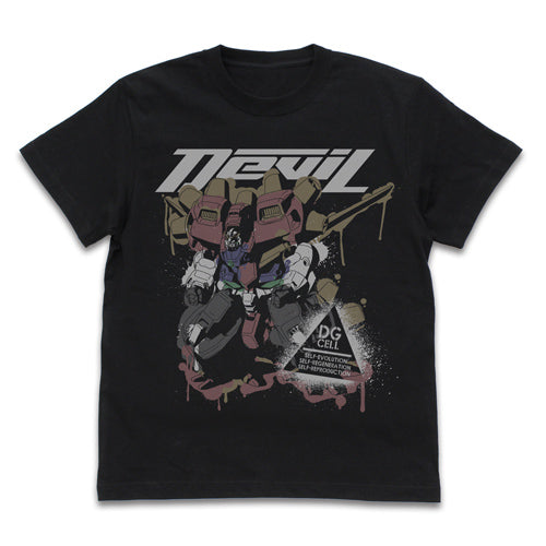 機動武闘伝Gガンダム デビルガンダムTシャツ/BLACK-S - 公式商品画像 | AniSmile