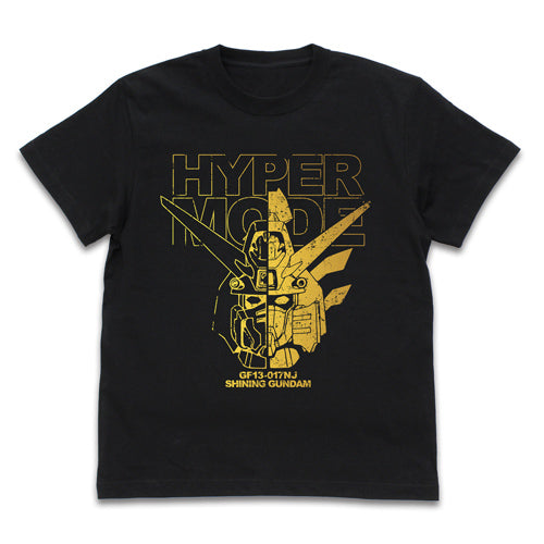 機動武闘伝Gガンダム シャイニングガンダムハイパーモードTシャツ/BLACK-S - 公式商品画像 | AniSmile