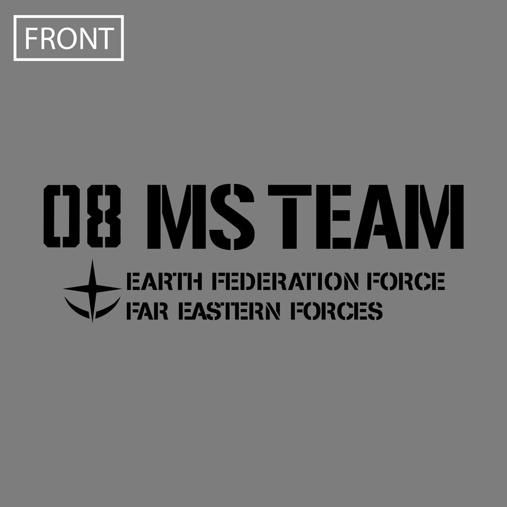 機動戦士ガンダム第08MS小隊 第08MS小隊ヘビーウェイトTシャツ/MIXGRAY-S 画像 2 | AniSmile