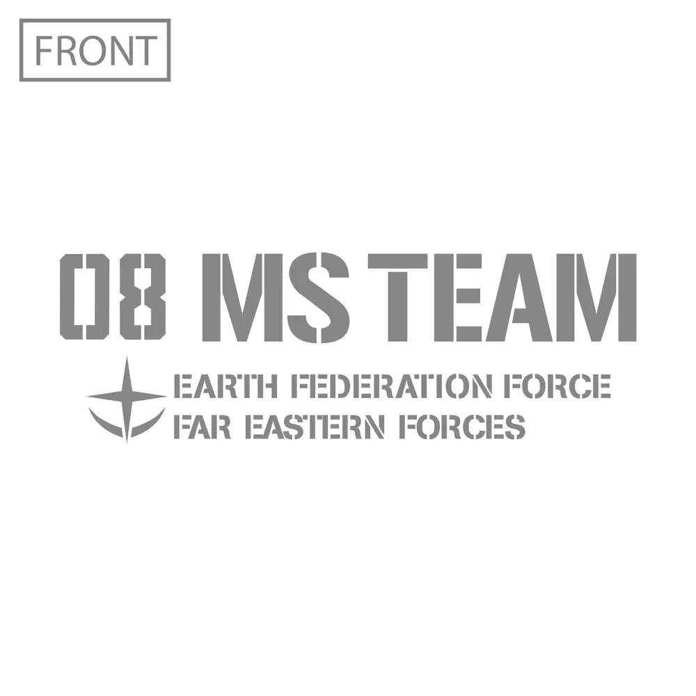 機動戦士ガンダム第08MS小隊 第08MS小隊ヘビーウェイトTシャツ/WHITE-M 画像 2 | AniSmile