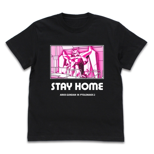 機動戦士ガンダム00 アリオスガンダムSTANDBYTシャツ/BLACK-XL - 公式商品画像 | AniSmile