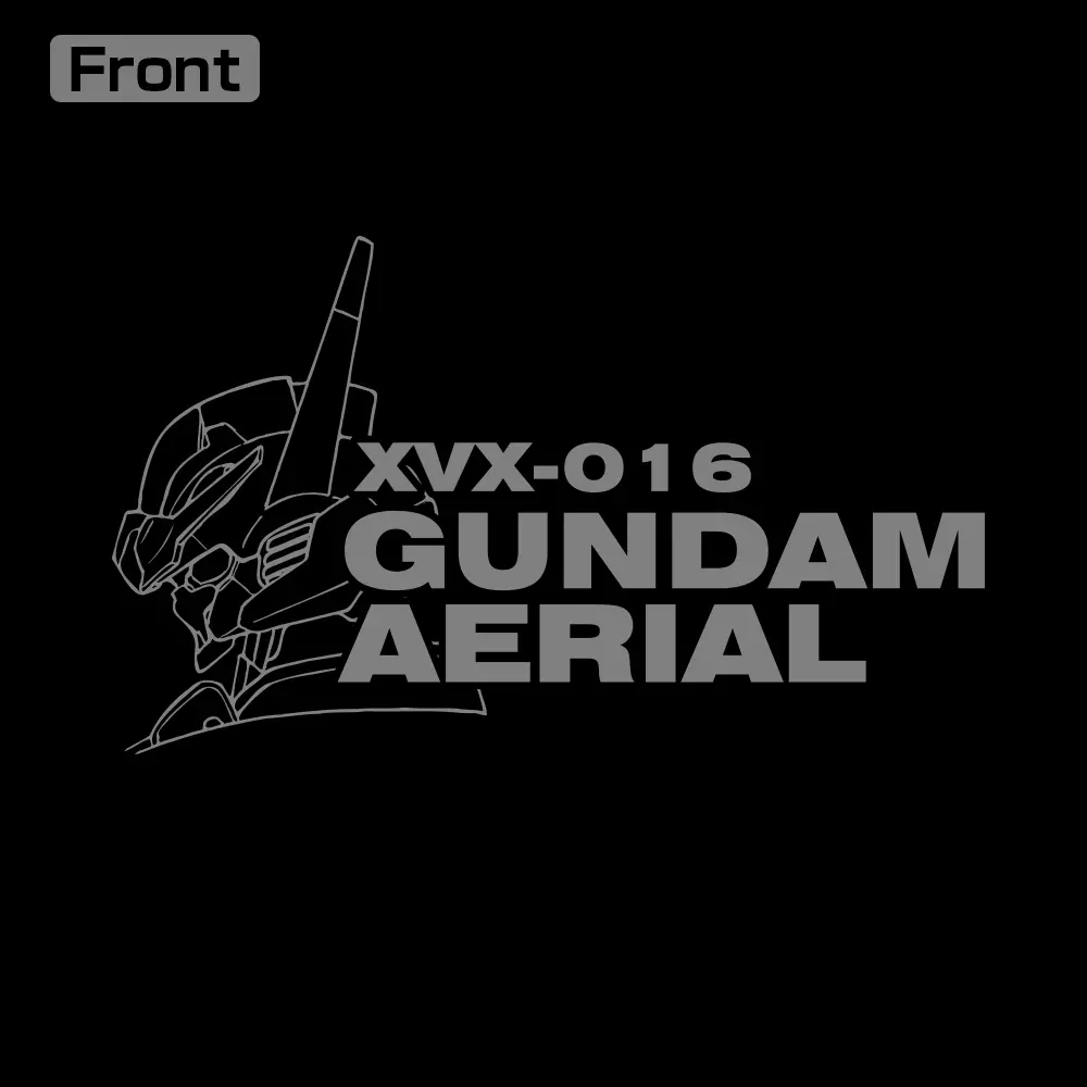 機動戦士ガンダム 水星の魔女 ガンダム・エアリアル薄手ドライパーカー/BLACK-M 画像 4 | AniSmile