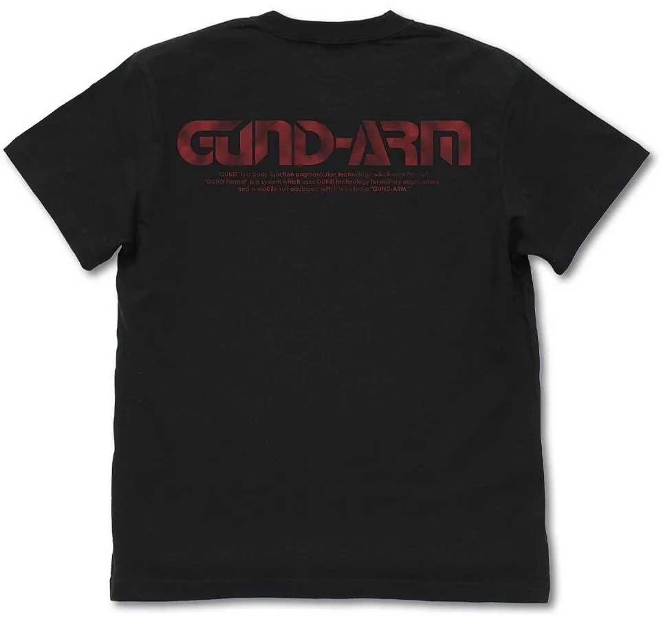 機動戦士ガンダム 水星の魔女 GUND-ARMTシャツ/BLACK-L 画像 2 | AniSmile