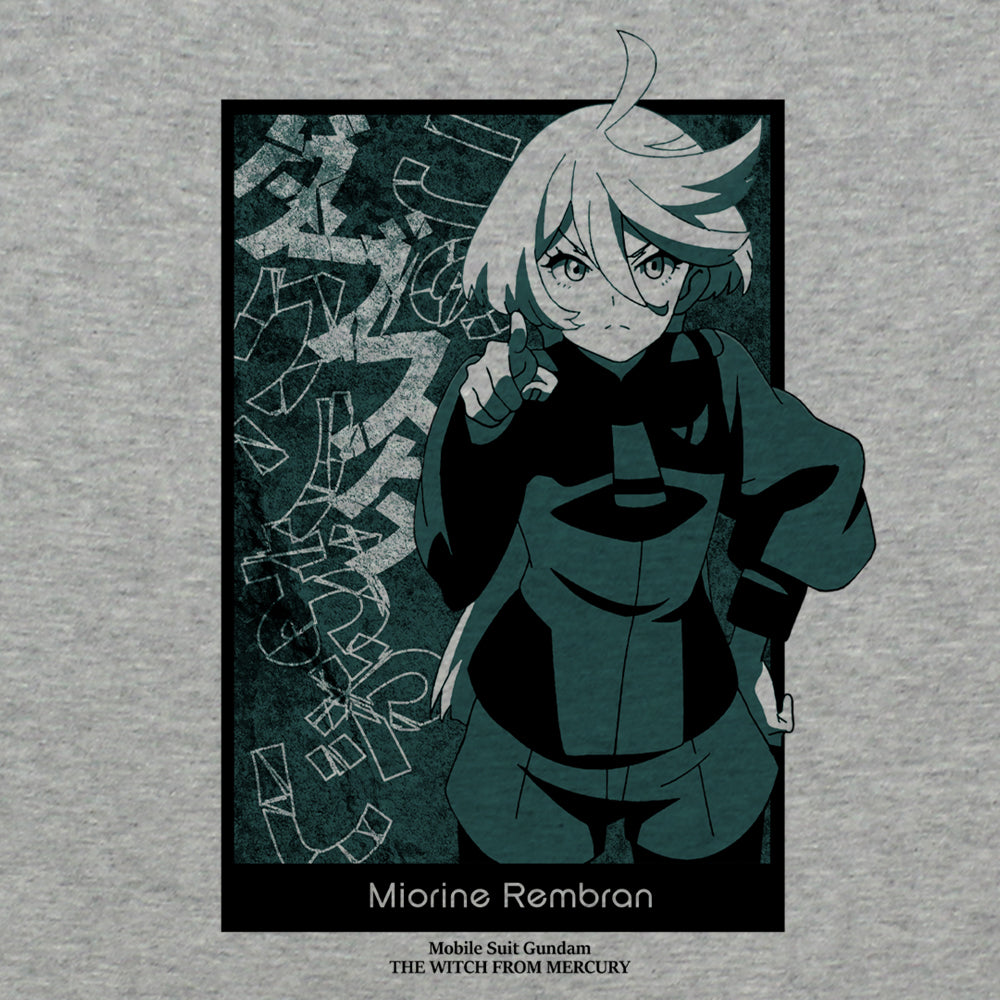 機動戦士ガンダム 水星の魔女 ミオリネこのダブスタクソおやじTシャツ/MIXGRAY-S 画像 2 | AniSmile