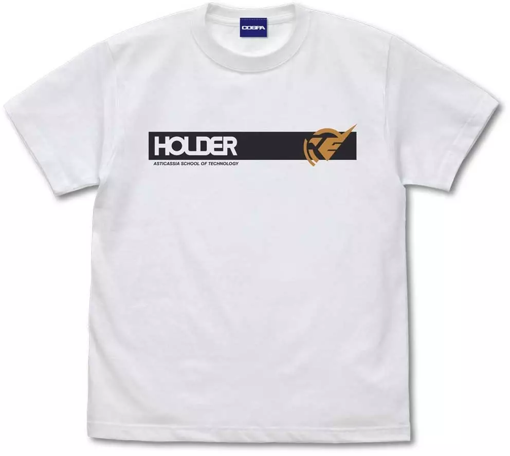 機動戦士ガンダム 水星の魔女 アスティカシア高等専門学園ホルダーTシャツ/WHITE-XL 画像 2 | AniSmile