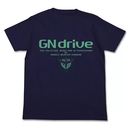 ガンダム GNドライヴTシャツ/NAVY-XL - 公式商品画像 | AniSmile
