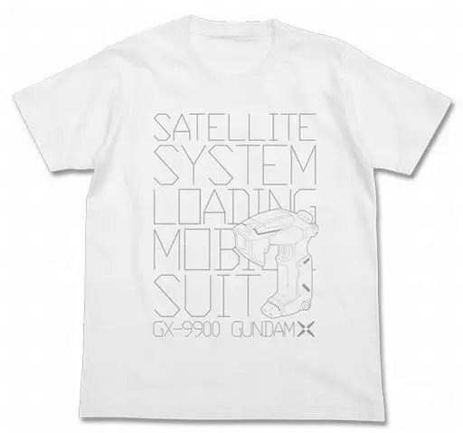 ガンダム サテライトシステムTシャツ/WHITE-XL - 公式商品画像 | AniSmile