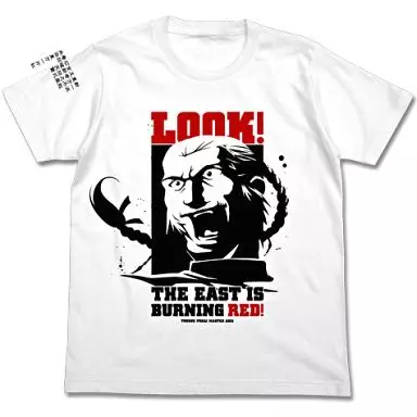 ガンダム 東方は赤く燃えている!Tシャツ/WHITE-L - 公式商品画像 | AniSmile