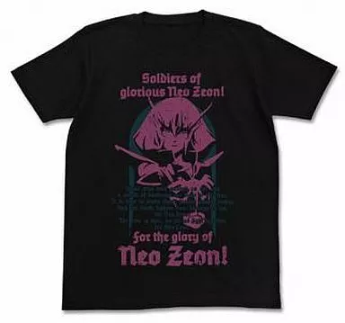 ガンダム ハマーン・カーンTシャツ/BLACK-M - 公式商品画像 | AniSmile