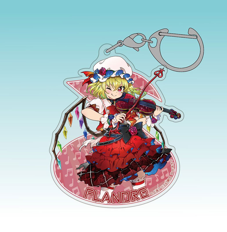 東方Project フランドール・スカーレット アクリルマルチキーホルダー LIVEステージVer.illust:あきつ 画像 2 | AniSmile