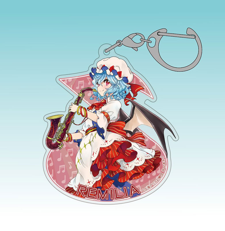 東方Project レミリア・スカーレット アクリルマルチキーホルダー LIVEステージVer.illust:あきつ 画像 2 | AniSmile