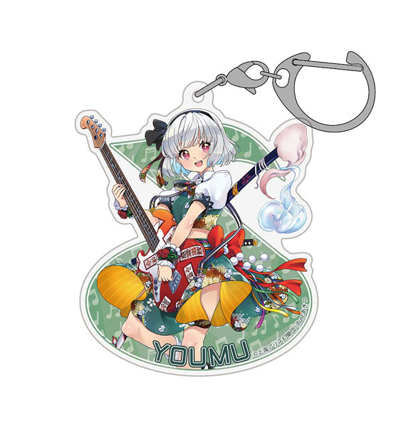 東方Project 魂魄妖夢 アクリルマルチキーホルダー LIVEステージVer.illust:あきつ - 公式商品画像 | AniSmile