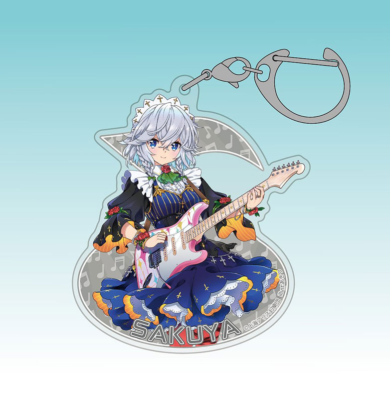 東方Project 十六夜咲夜 アクリルマルチキーホルダー LIVEステージVer.illust:あきつ 画像 2 | AniSmile