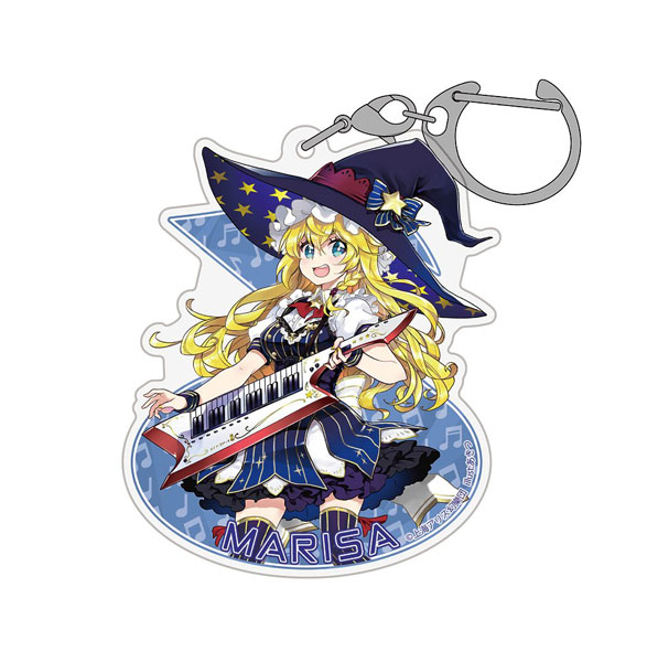 東方Project 霧雨魔理沙 アクリルマルチキーホルダー LIVEステージVer.illust:あきつ - 公式商品画像 | AniSmile