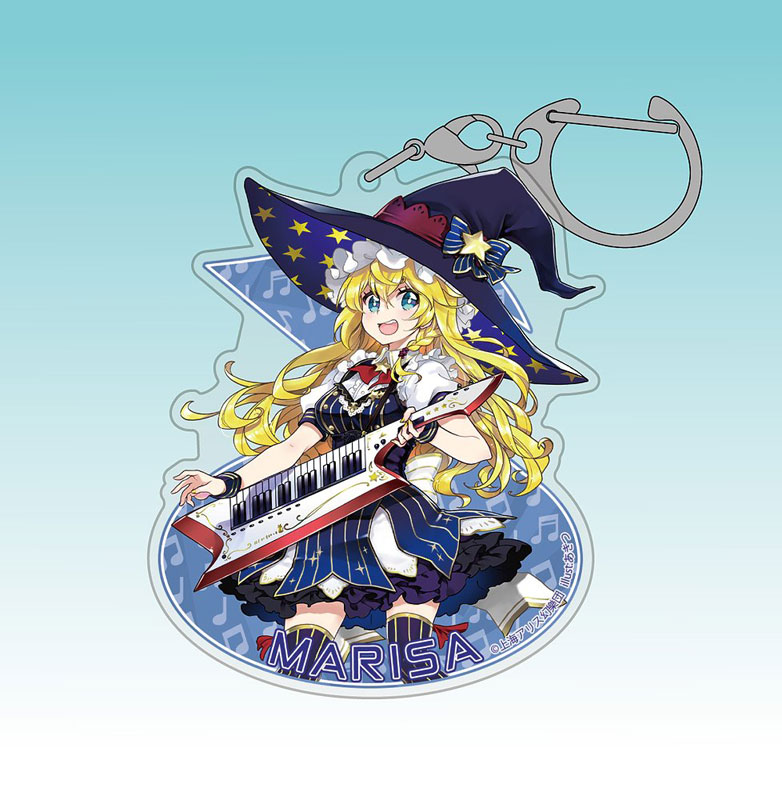 東方Project 霧雨魔理沙 アクリルマルチキーホルダー LIVEステージVer.illust:あきつ 画像 2 | AniSmile