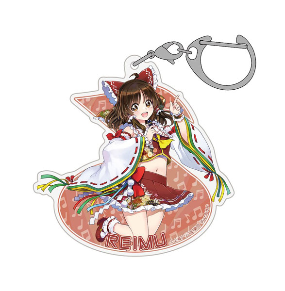 東方Project 博麗霊夢 アクリルマルチキーホルダー LIVEステージVer. illust:あきつ - 公式商品画像 | AniSmile