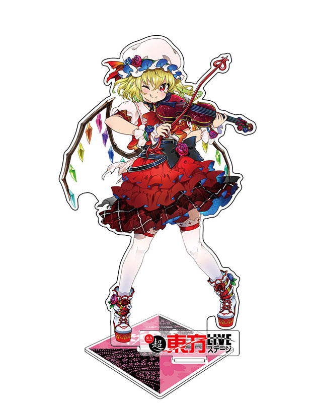 東方Project フランドール・スカーレット アクリルフィギュア LIVEステージVer. illust:あきつ 画像 2 | AniSmile