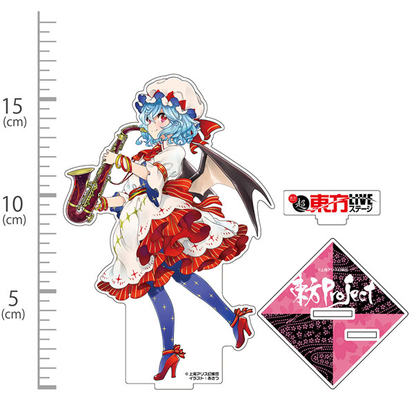 東方Project レミリア・スカーレット アクリルフィギュア LIVEステージVer. illust:あきつ - 公式商品画像 | AniSmile