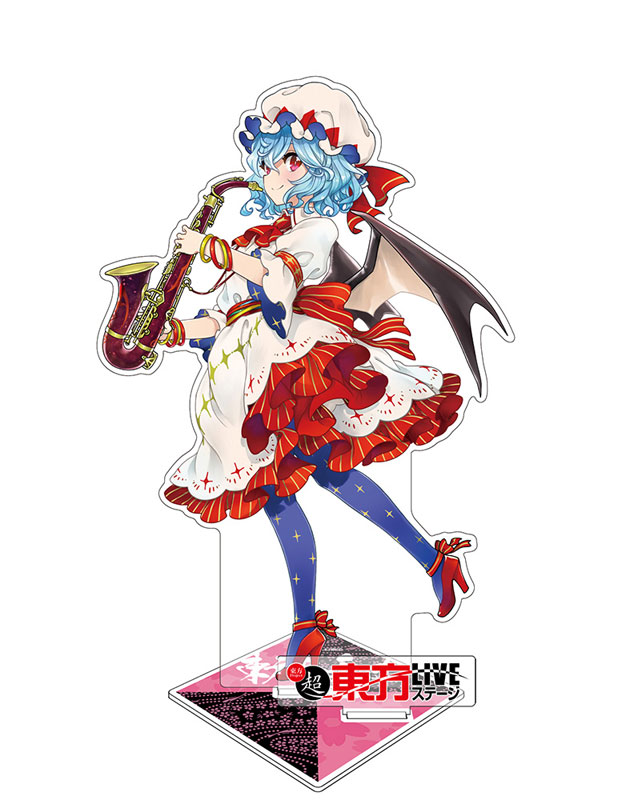 東方Project レミリア・スカーレット アクリルフィギュア LIVEステージVer. illust:あきつ 画像 2 | AniSmile