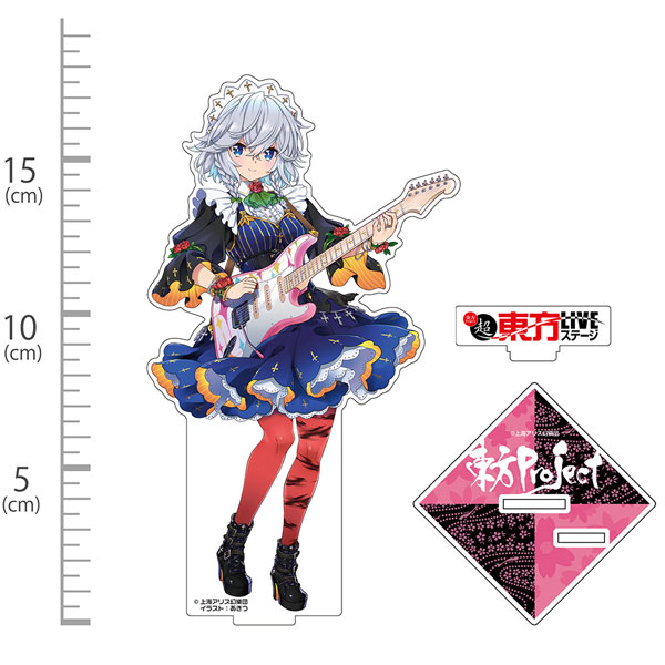 東方Project 十六夜咲夜 アクリルフィギュア LIVEステージVer. illust:あきつ - 公式商品画像 | AniSmile