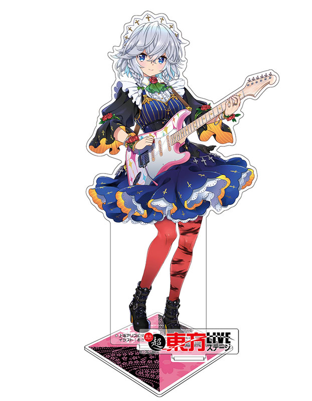 東方Project 十六夜咲夜 アクリルフィギュア LIVEステージVer. illust:あきつ 画像 2 | AniSmile
