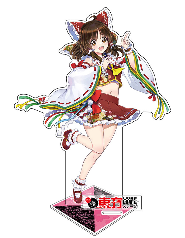 東方Project 博麗霊夢 アクリルフィギュア LIVEステージVer. illust:あきつ 画像 2 | AniSmile
