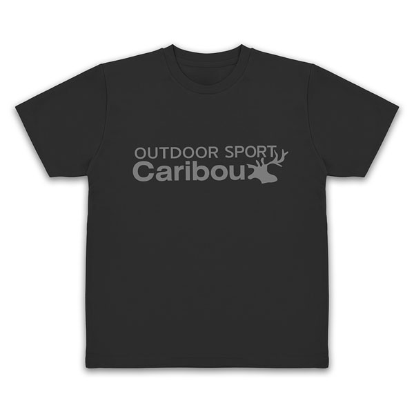 ゆるキャン△ SEASON3 カリブー ドライTシャツ/BLACK-XL - 公式商品画像 | AniSmile
