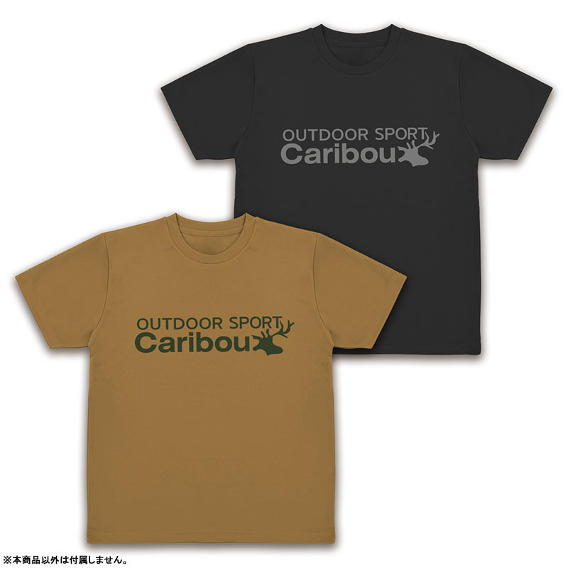 ゆるキャン△ SEASON3 カリブー ドライTシャツ/BLACK-XL 画像 2 | AniSmile