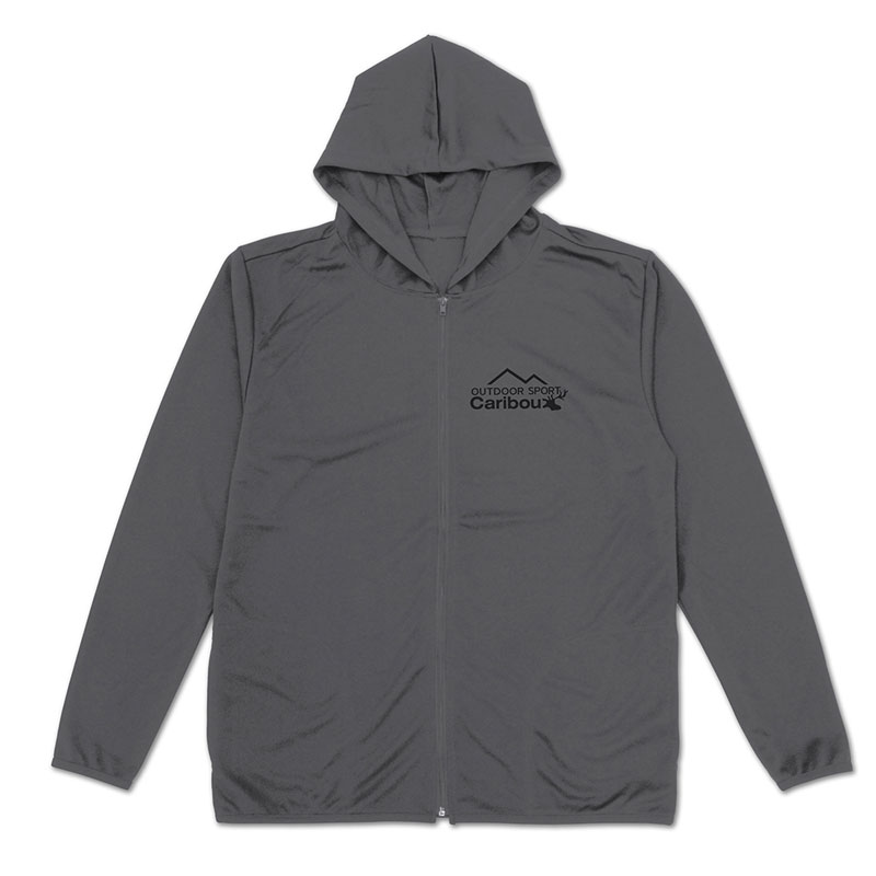 ゆるキャン△ SEASON3 カリブー 薄手ドライパーカー/GRAY-XL 画像 4 | AniSmile