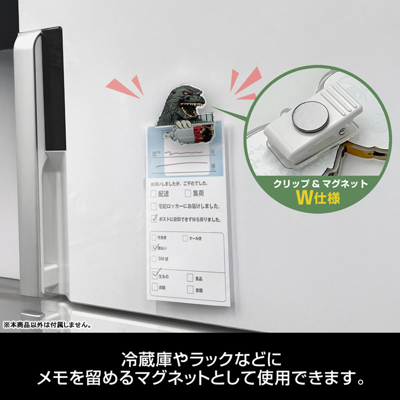 ゴジラヘッド アクリルピョコッテ 画像 3 | AniSmile
