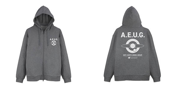 機動戦士Zガンダム エゥーゴジップパーカー/MIXGRAY-XL - 公式商品画像 | AniSmile