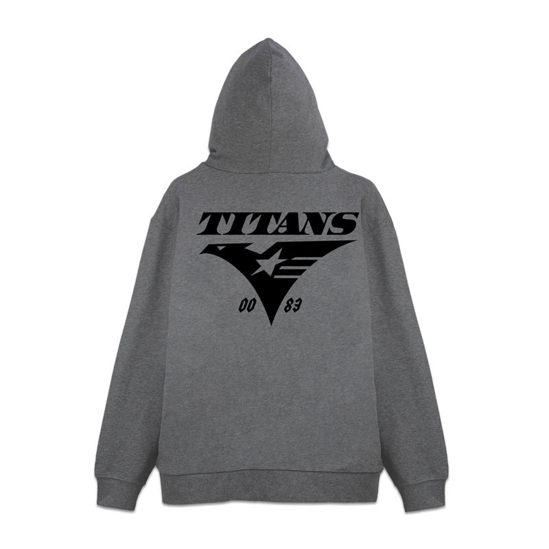 機動戦士Zガンダム ティターンズジップパーカーVer2.0/MIXGRAY-XL 画像 3 | AniSmile