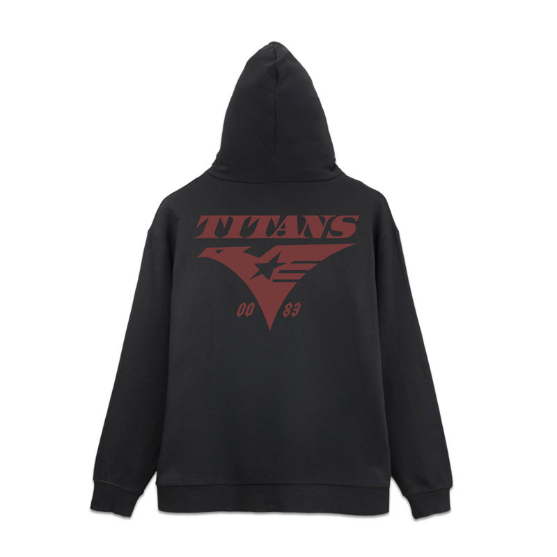 機動戦士Zガンダム ティターンズジップパーカーVer2.0/BLACK-XXL 画像 3 | AniSmile