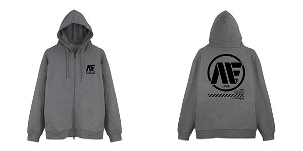 機動戦士Zガンダム アナハイム・エレクトロニクスジップパーカーVer2.0/MIXGRAY-L - 公式商品画像 | AniSmile