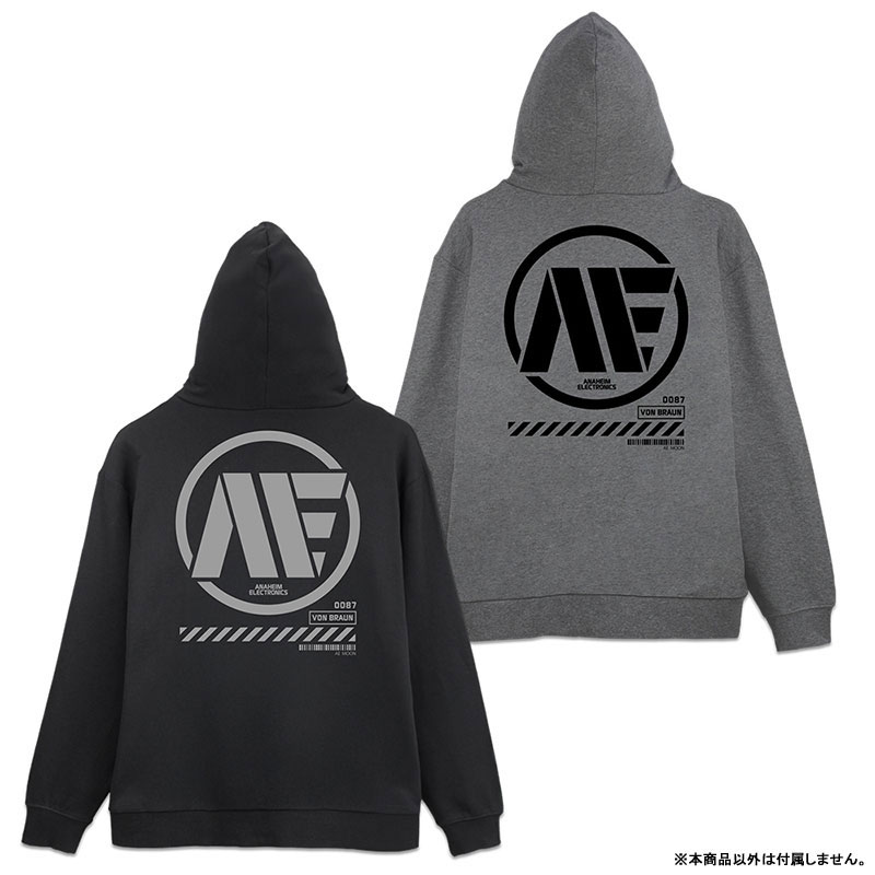 機動戦士Zガンダム アナハイム・エレクトロニクスジップパーカーVer2.0/BLACK-XXL 画像 2 | AniSmile