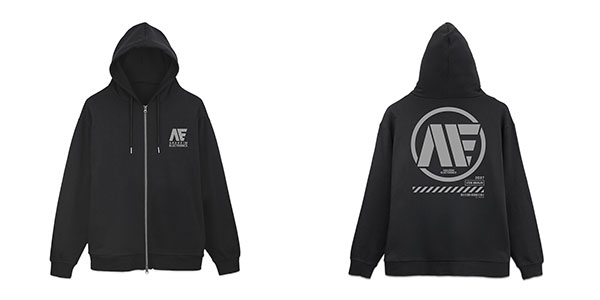 機動戦士Zガンダム アナハイム・エレクトロニクスジップパーカーVer2.0/BLACK-M - 公式商品画像 | AniSmile