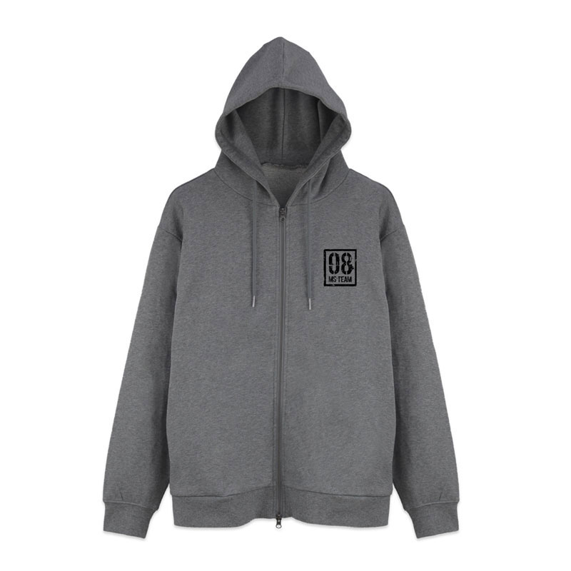 第08MS小隊ジップパーカーVer2.0/MIXGRAY-XL 画像 4 | AniSmile