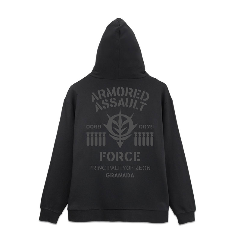 機動戦士ガンダム ジオン公国突撃機動軍ジップパーカー/BLACK-L 画像 3 | AniSmile